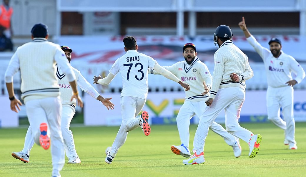 India defeats England at Lord's