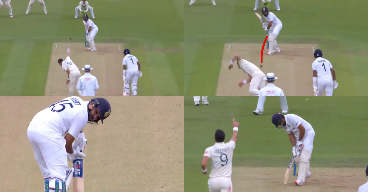Watch: James Anderson Ends Rohit Sharma's Majestic Knock Of 83