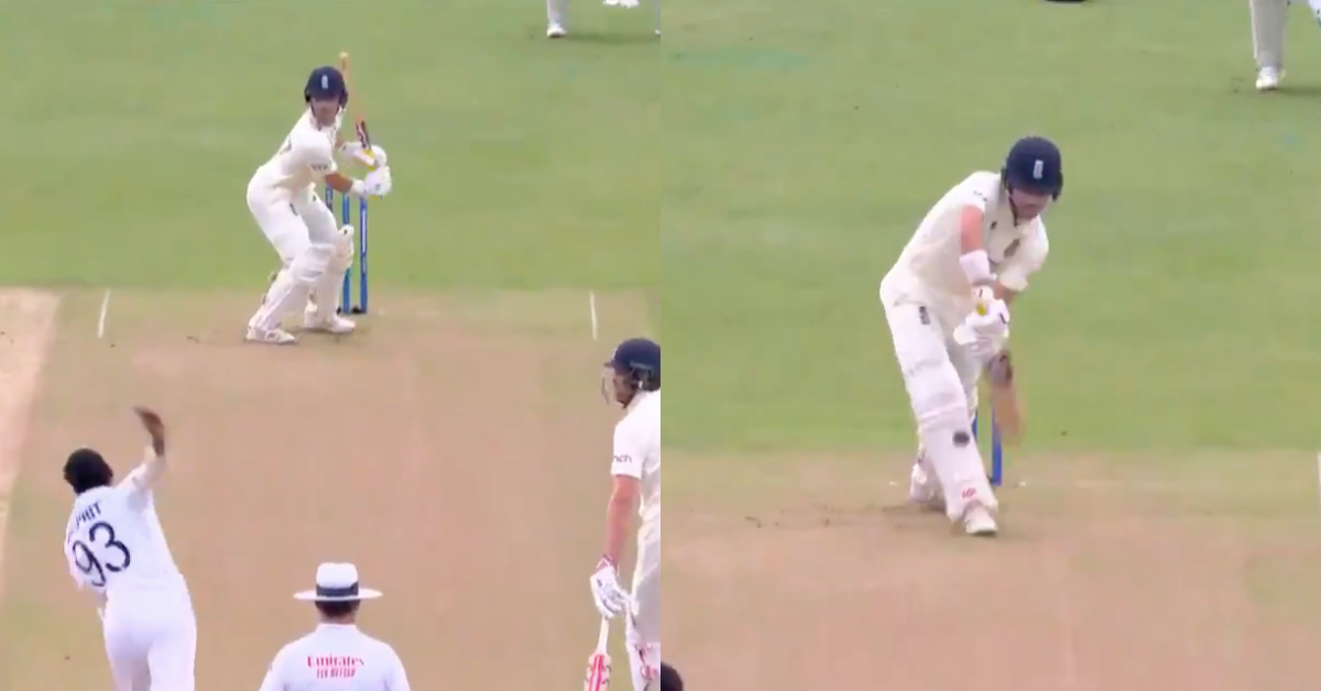 Watch: Jasprit Bumrah Traps Rory Burns To Get India's First Wicket Of The Tour