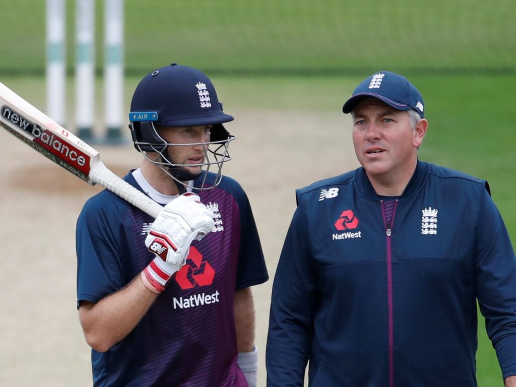 Joe Root and Chris Silverwood