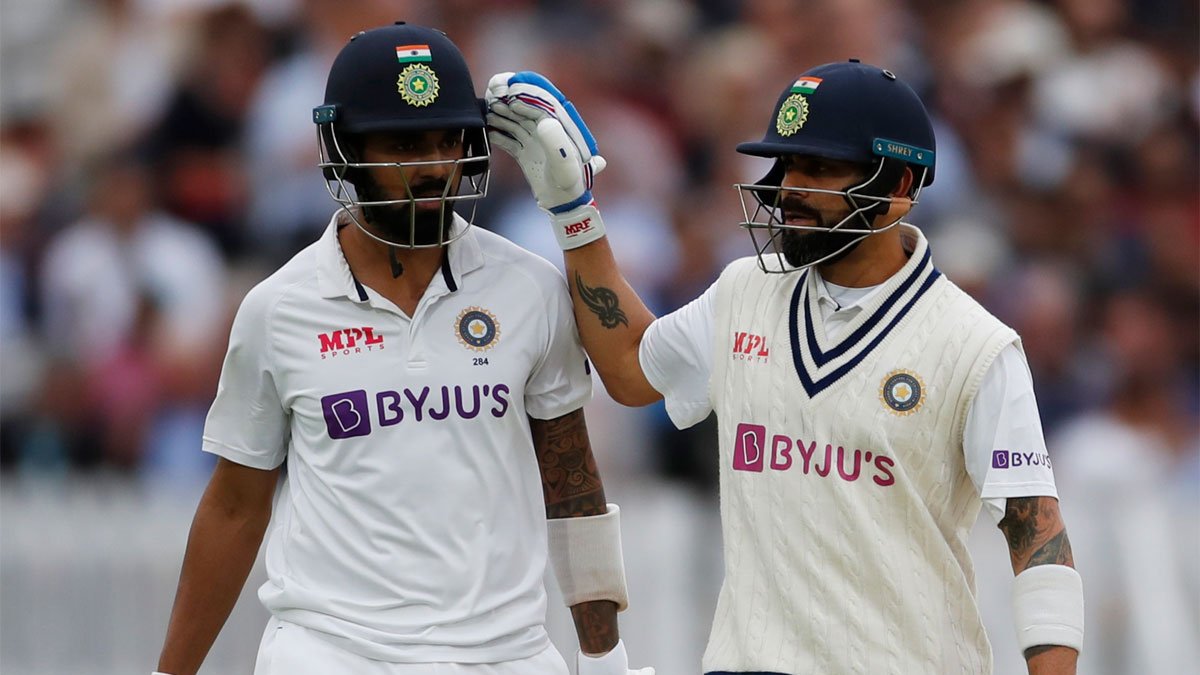KL Rahul and Virat Kohli in Test