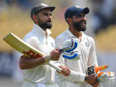 Virat Kohli and Ravindra Jadeja