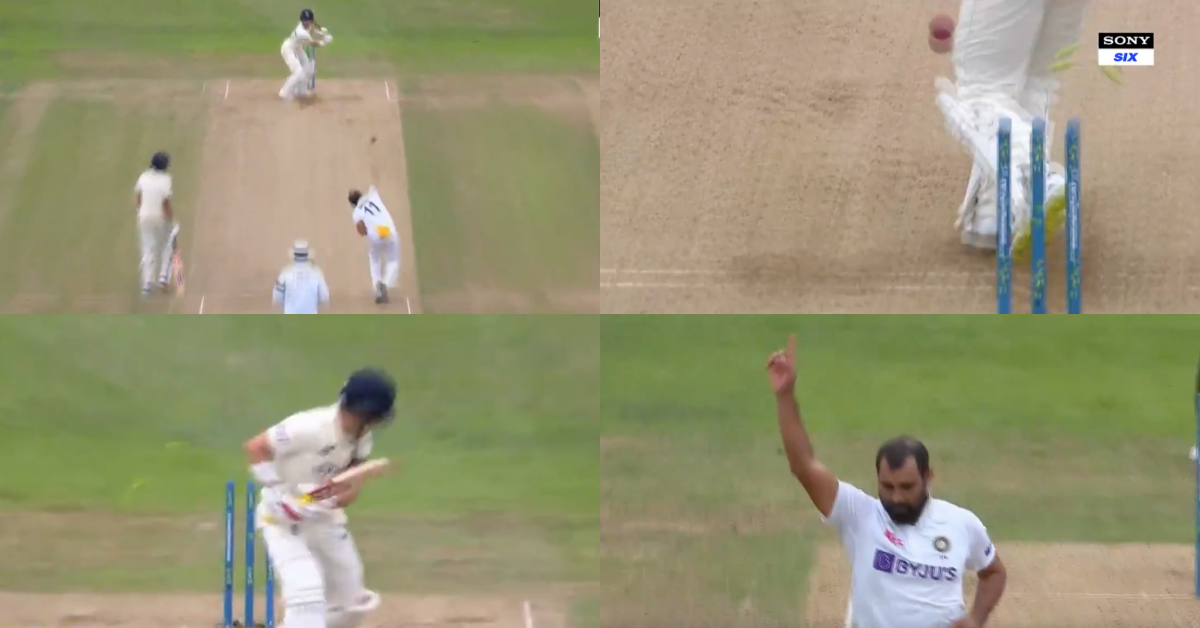 Watch: Mohammad Shami Castles Rory Burns With A Beautiful Delivery On Day 2 Of Headingley Test