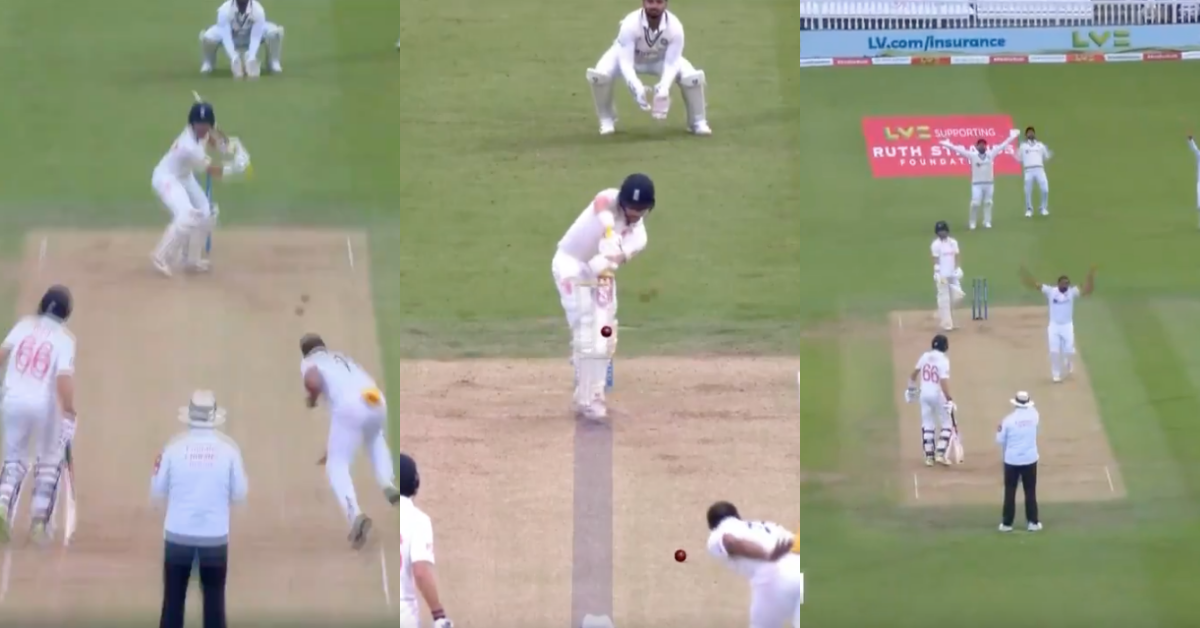 Watch: Mohammed Shami Traps Rory Burns Plumb In Front For 49