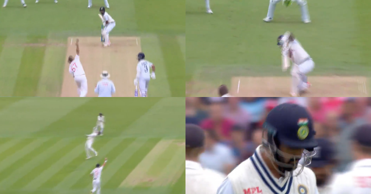 Watch: Ollie Robinson Dismisses KL Rahul On The 2nd Ball Of Day 2