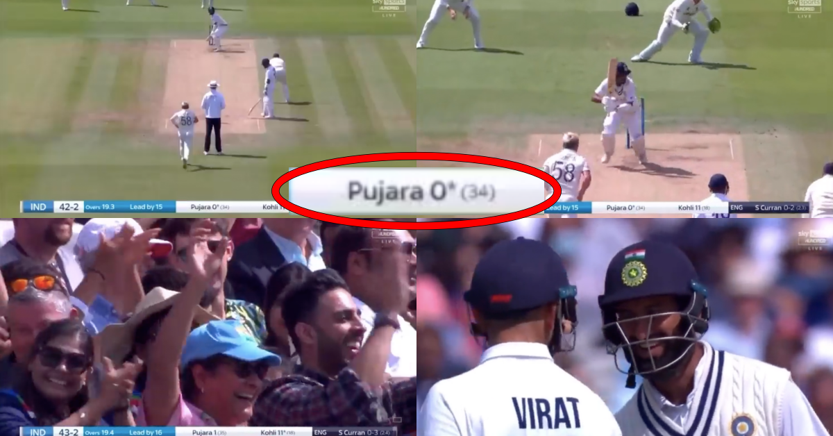 Watch: Crowd Gives Standing Ovation After Cheteshwar Pujara Gets Off The Mark On His 35th Delivery