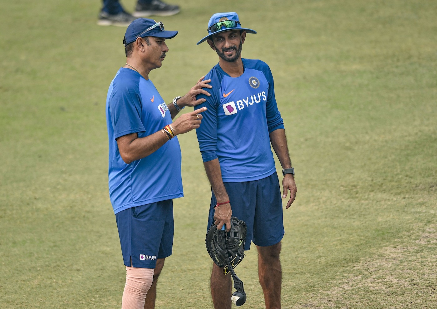 Ravi Shastri and Vikram Rathour