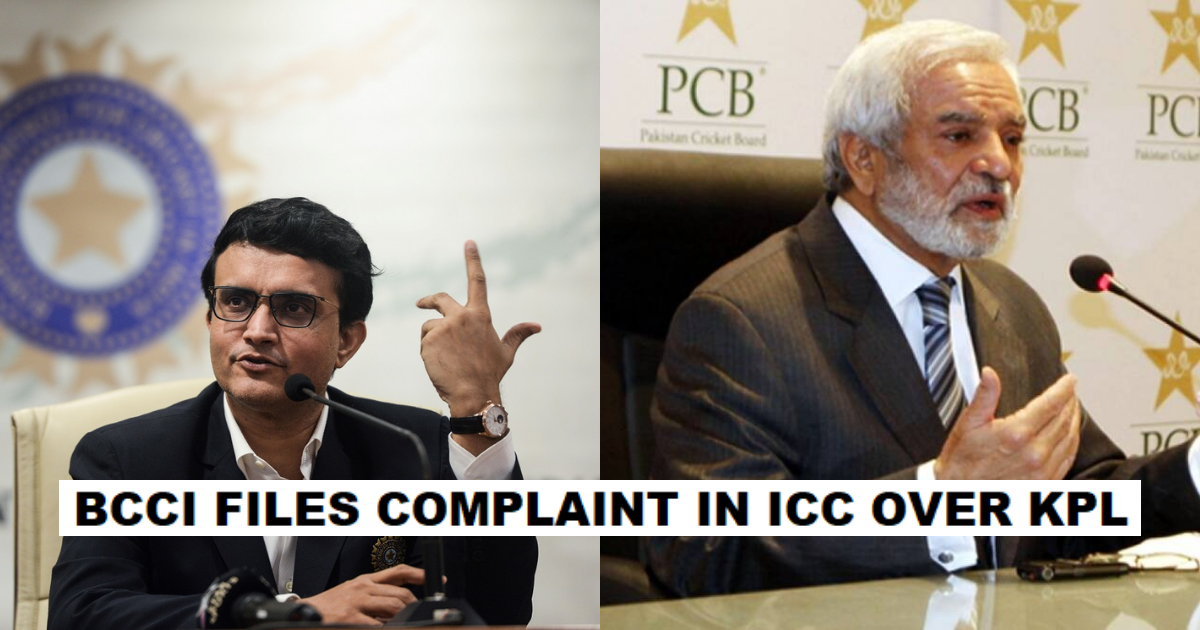 BCCI Files Official Complaint In ICC Over Kashmir Premier League