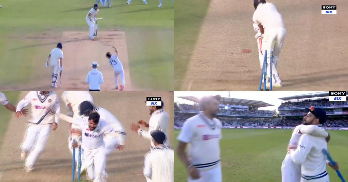 Watch: Mohammed Siraj Knocks Over James Anderson As India Script Historic Win At Lord's