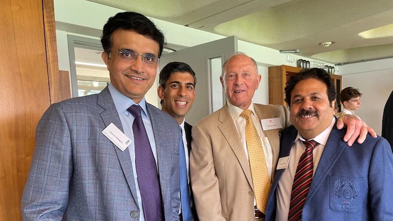 Sourav Ganguly At Lord's