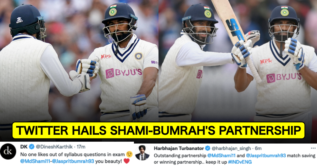 Twitter In Awe Of Jasprit Bumrah And Mohammed Shami As The Indian Pair Adds 77 Runs For The 10th Wicket