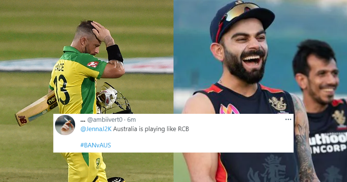 Fans Hilariously Troll Australia On Twitter After Their Loss Against Bangladesh