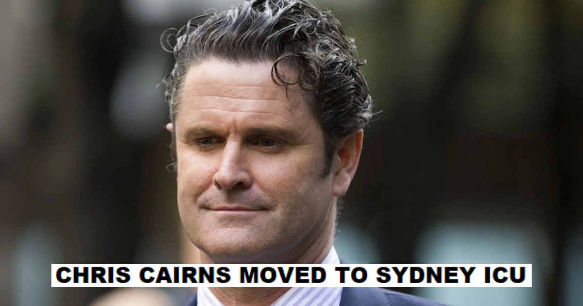 Chris Cairns Moved To Sydney