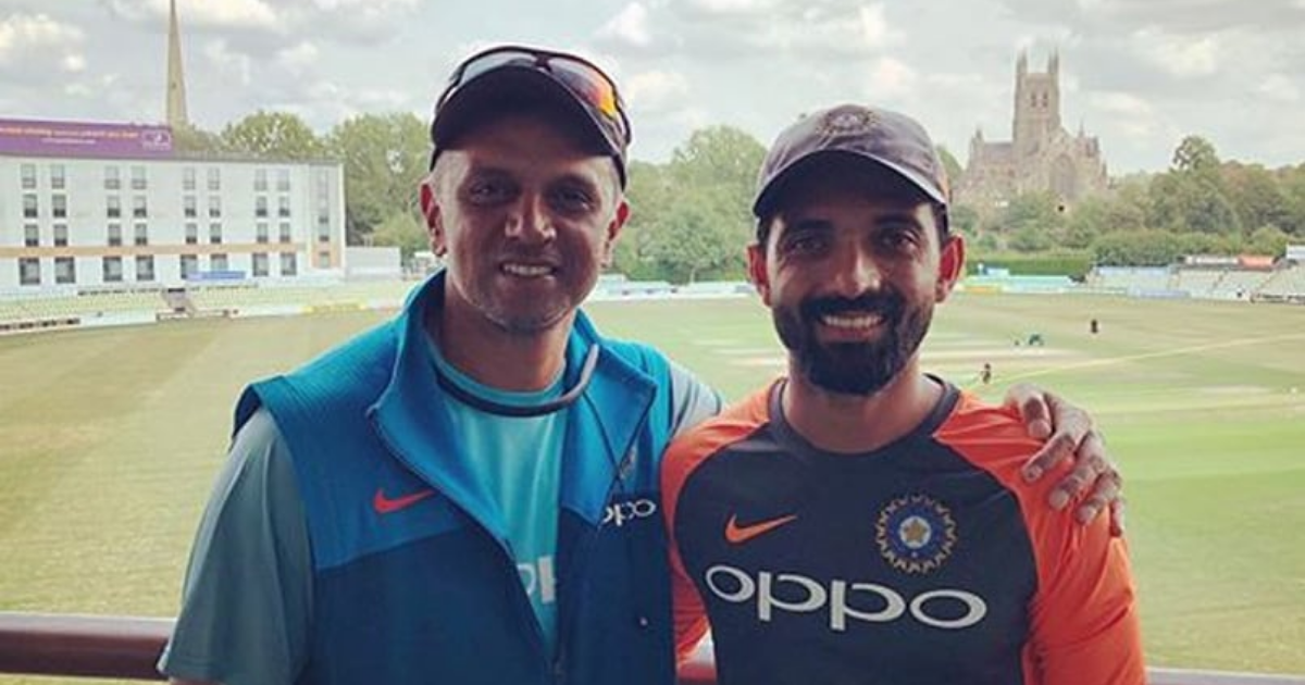 Rahul Dravid and Ajinkya Rahane