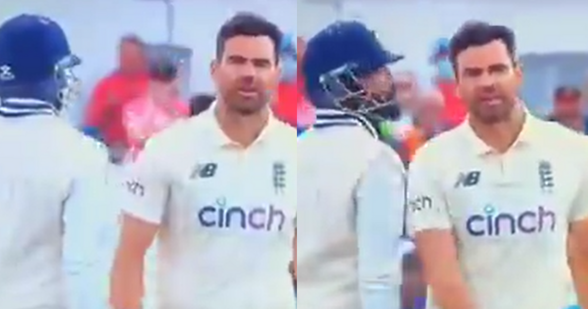 Mohammed Siraj, James Anderson Fight