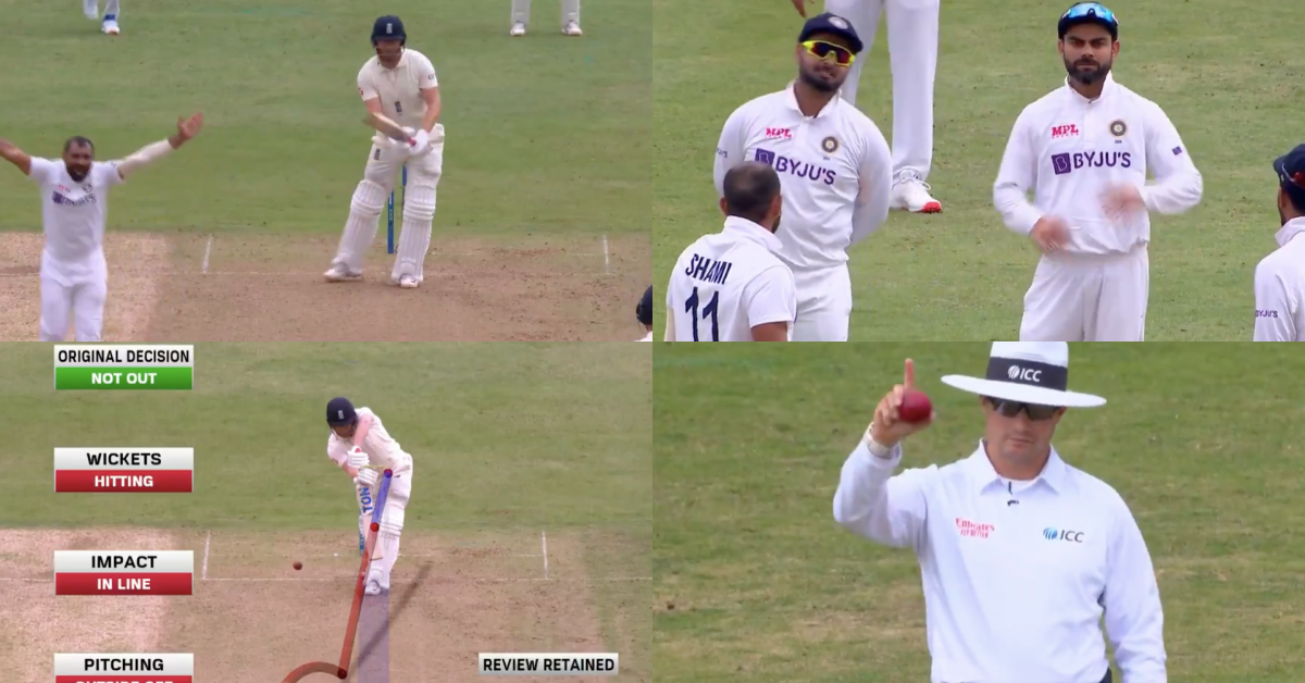 Watch: Virat Kohli Nails Another DRS Call As Mohammed Shami Pins Jonny Bairstow Plumb In Front