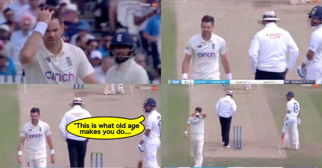 Watch: "This Is What Old Age Makes You Do" - Full Sledging Incident Between Virat Kohli And James Anderson At Lord's