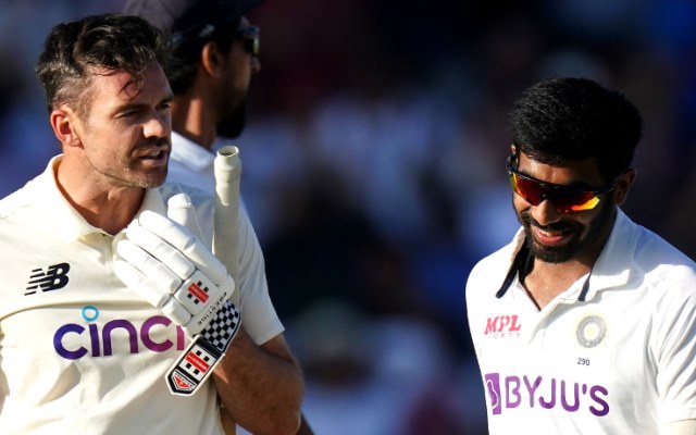 Jasprit Bumrah, James Anderson