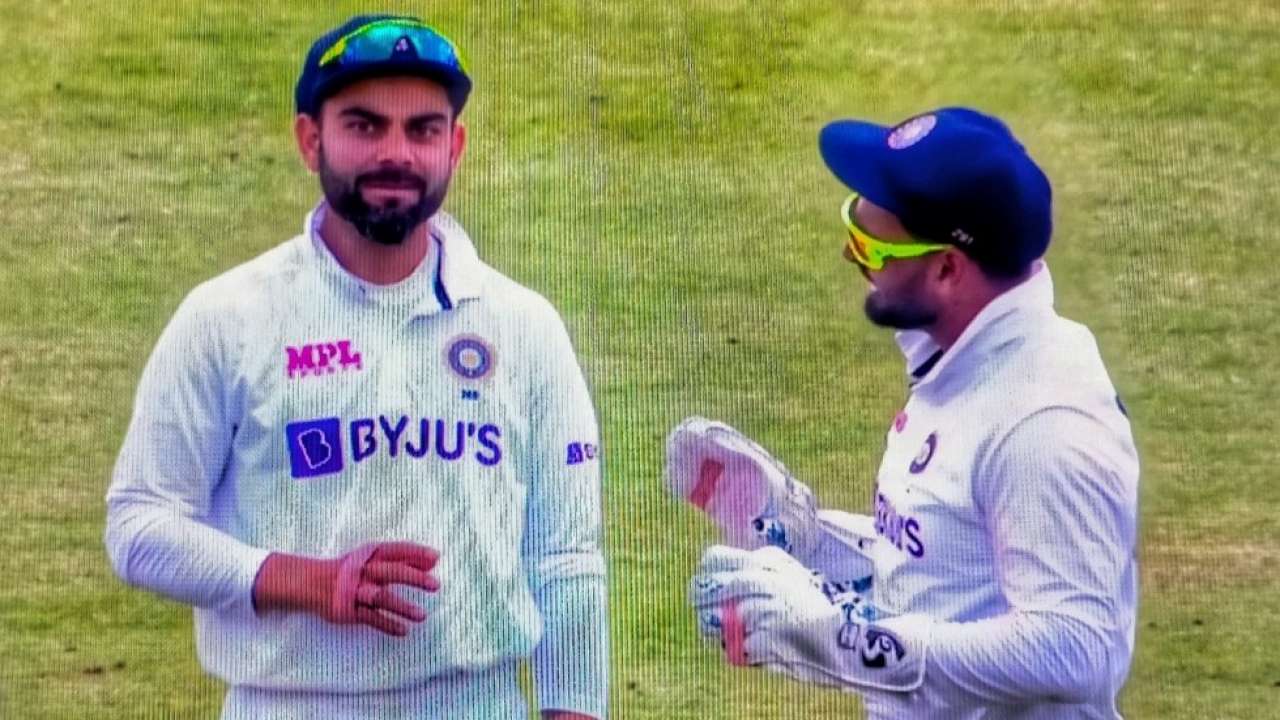 Rishabh Pant and Virat Kohli. Photo- Twitter