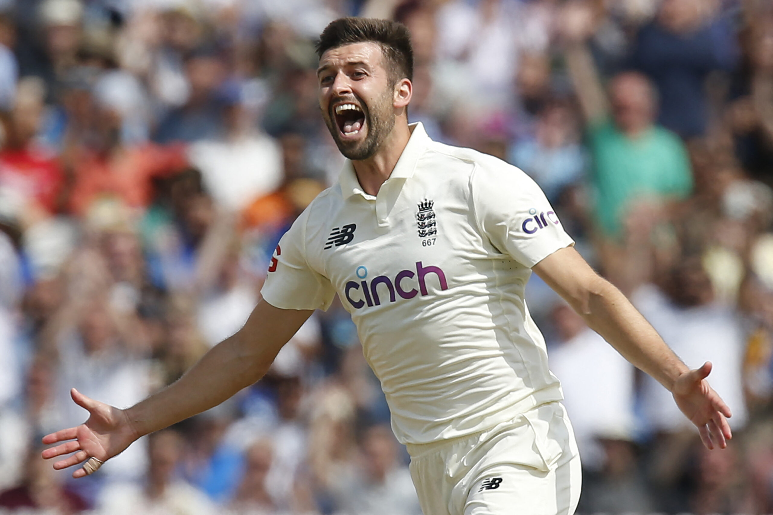 Cheteshwar Pujara, Mark Wood