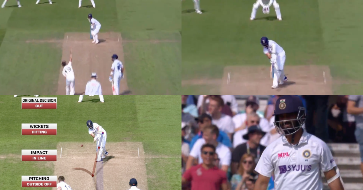 Watch: Ajinkya Rahane Goes For Duck As Chris Woakes Storms England Back In The Game