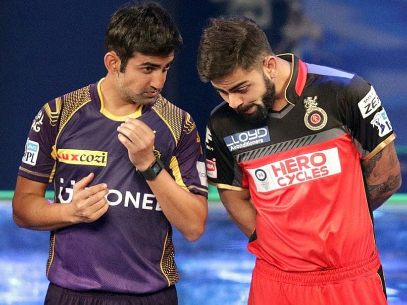 Gautam Gambhir and Virat Kohli