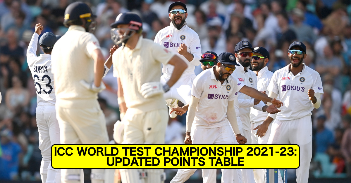 ICC World Test Championship 2021–23: Updated Points Table After 4th Test Between England and India