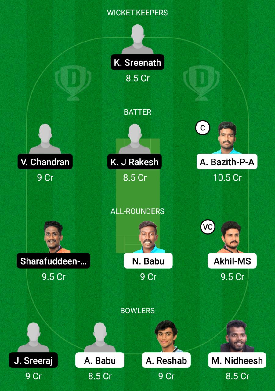 TRC vs PRC Dream11 Prediction, Fantasy Cricket Tips, Playing XI, Pitch Report, Dream11 Team, Injury Update – Kerala Club Championship 2 TRC vs PRC Dream11 Prediction Fantasy Cricket Tips Dream11 Team Kerala Club Championship