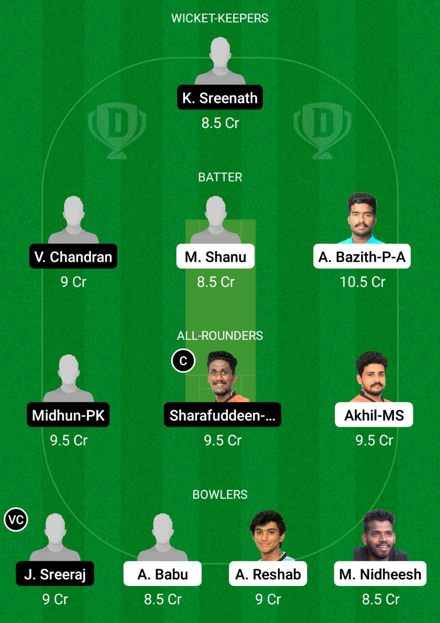 TRC vs PRC Dream11 Forecast, Fantasy Cricket Tips, XI Play, Pitch Report, Dream11 Team, Injury Update - Kerala Club Championship 2 TRC vs PRC Dream11 Prediction Fantasy Cricket Tips Dream11 Team Kerala Club Championship