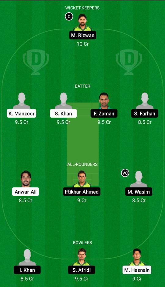 SIN vs KHP Dream11 Prediction Fantasy Cricket Tips Dream11 Team National T20 Cup 