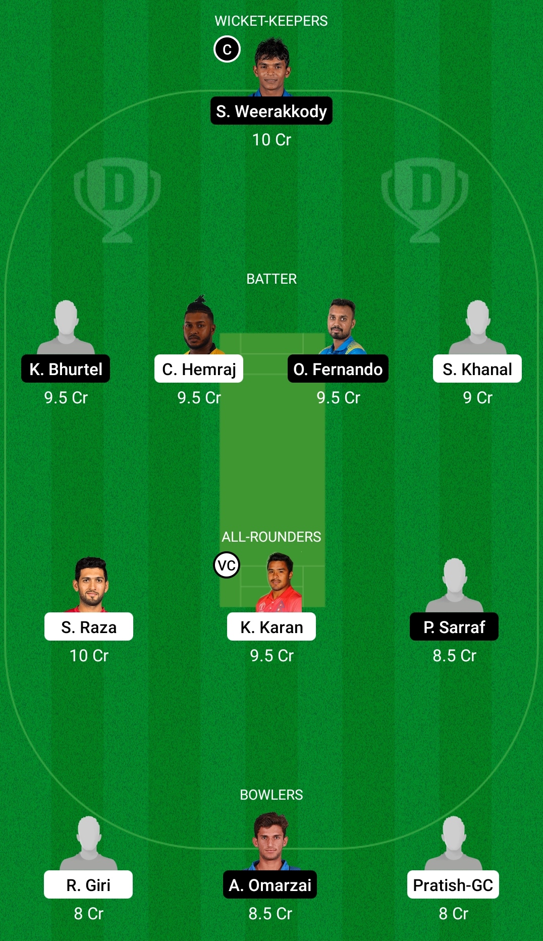 BW vs LP Dream11 Prediction, Fantasy Cricket Tips, Dream11 Team, Playing XI, Pitch Report, Injury Update- Everest Premier League T20