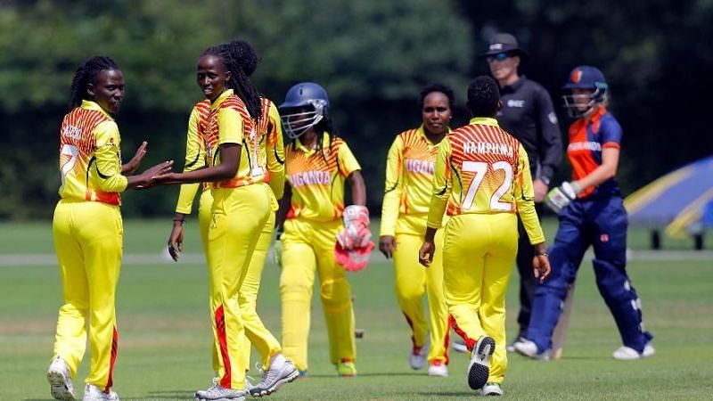 Uganda women's cricket team.