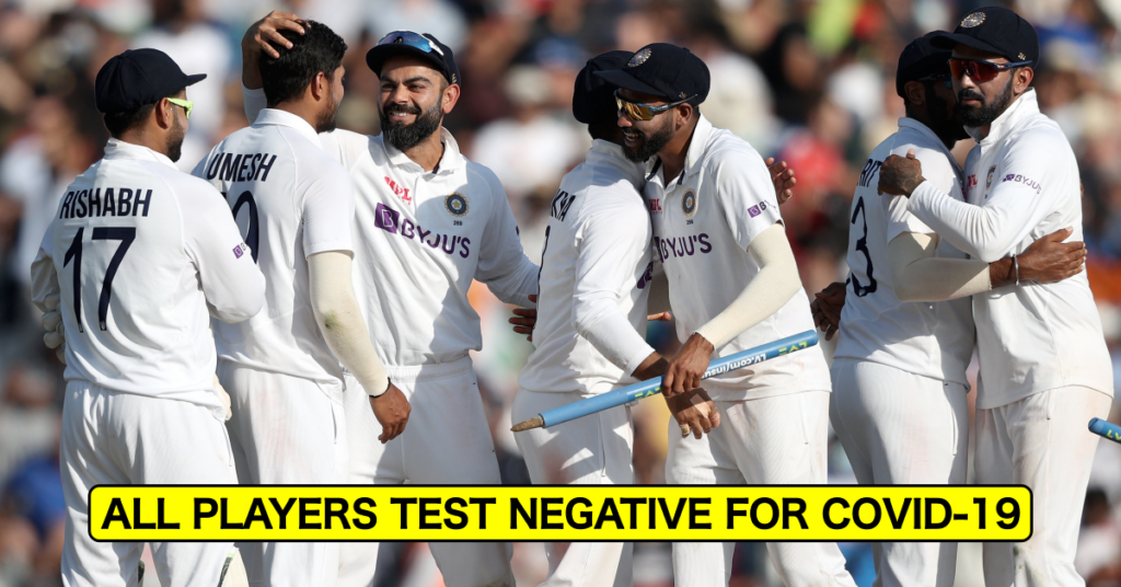 England vs India, 2021: All Indian Players Test Negative For Covid-19 Ahead Of 5th Test In Manchester