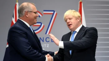 The Ashes 2021: British PM Boris Johnson Requests Australian PM Scott Morrison To Ease Quarantine Restrictions 6 Boris Johnson and Scott Morrison