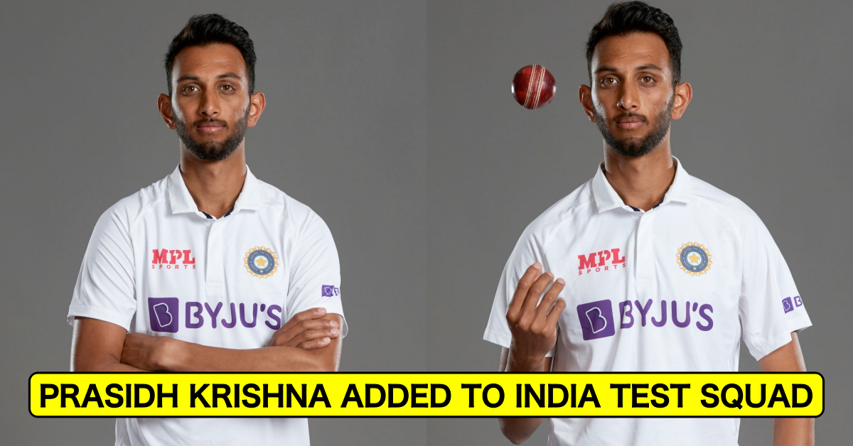 Just In Bcci Adds Reserve Player Prasidh Krishna In India Squad For Remainder Of Test Series Vs 1841