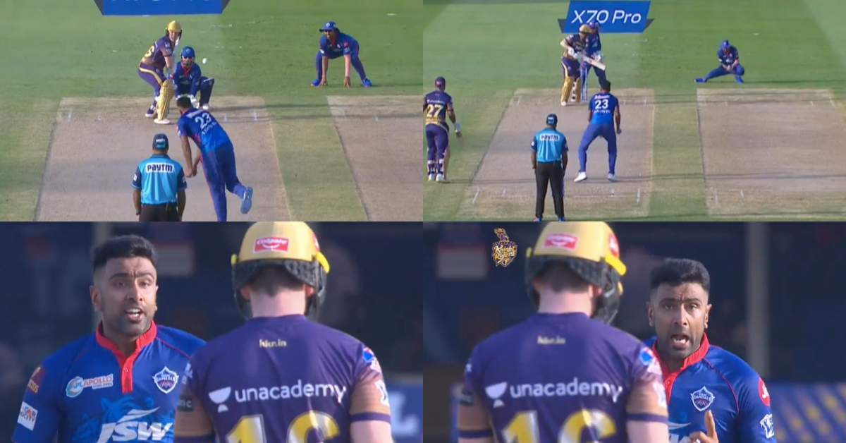 IPL 2021: Watch - Ravichandran Ashwin Gives Eoin Morgan A Heated Send-off