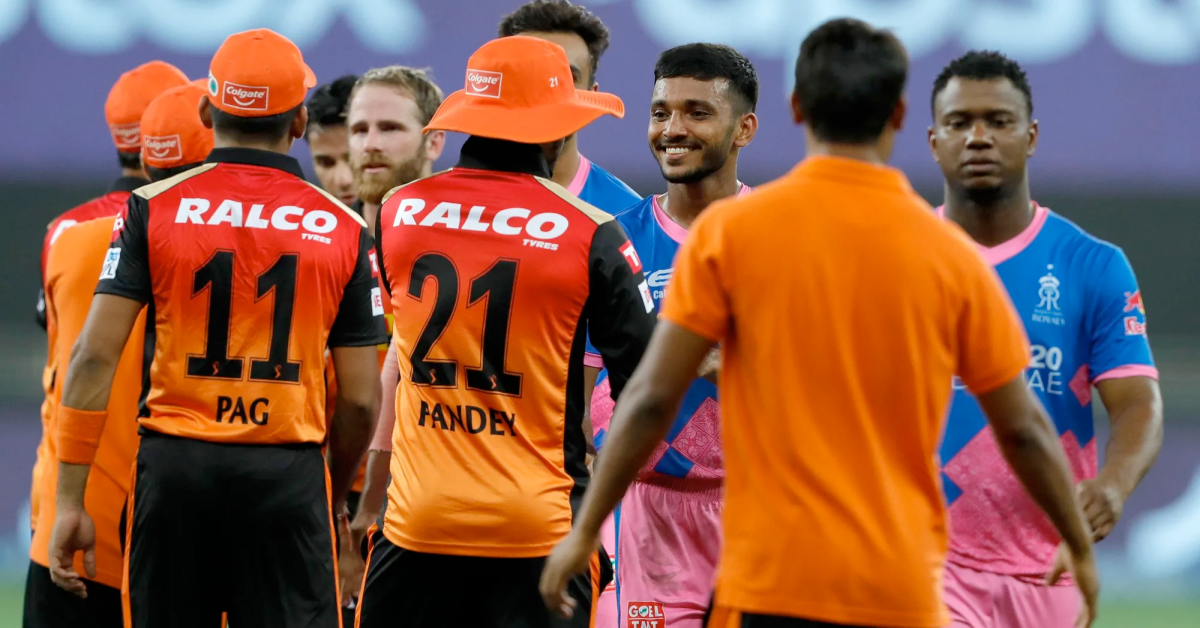 Sunrisers Hyderabad vs Rajasthan Royals, IPL 2021 UAE