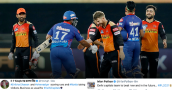 IPL 2021: Twitter Reacts As Delhi Capitals Climb To The Top Of The Table With Win Over Sunrisers Hyderabad 23 IPL 2021: Twitter Reacts As Delhi Capitals Climb To The Top Of The Table With Win Over Sunrisers Hyderabad