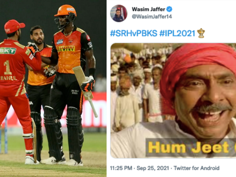 IPL 2021: Twitter Reacts As Jason Holder's Stupendous Efforts Go In Vain As PBKS Manage To Eke Out A 5-Run Win Over SRH