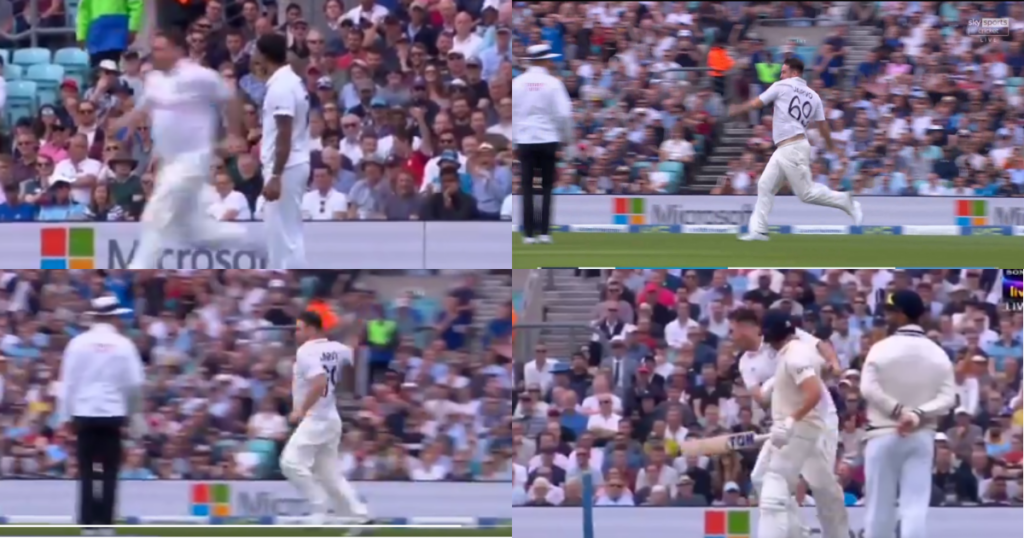 Jarvo69 Bumps Into Jonny Bairstow At The Oval