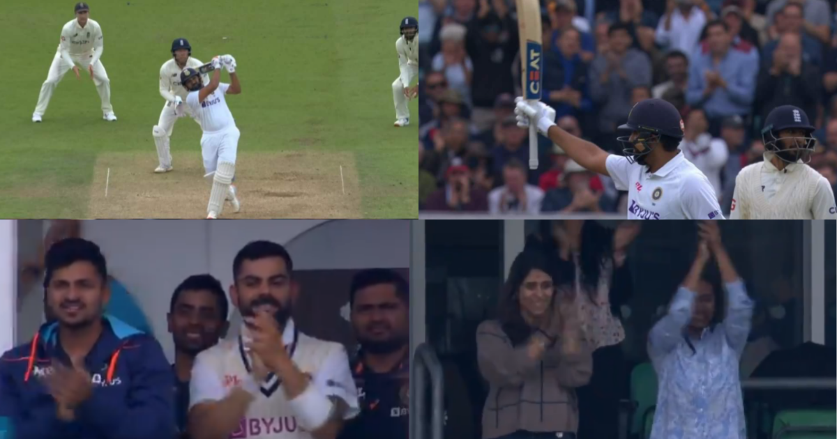 Rohit Sharma Gets To His Century With A 6, Virat Kohli Rises And Applauds