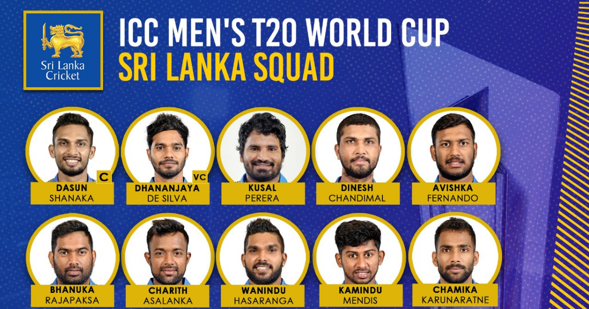 T20 World Cup 2021 Sri Lanka Squad: Full Team List, Player