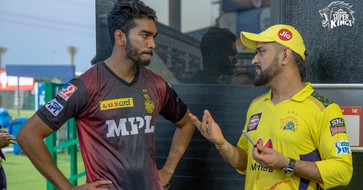 Venkatesh Iyer, MS Dhoni