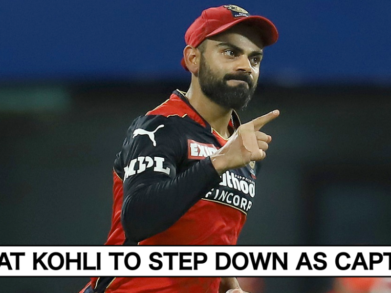 Virat Kohli To Step Down As RCB Captain