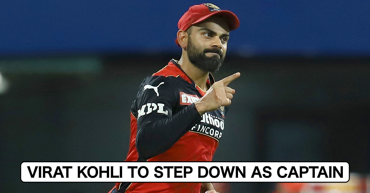 Virat Kohli To Step Down As RCB Captain