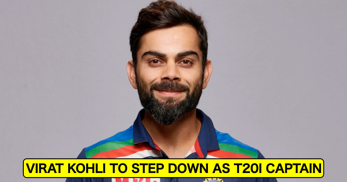 Virat Kohli To Step Down As T20I Captain