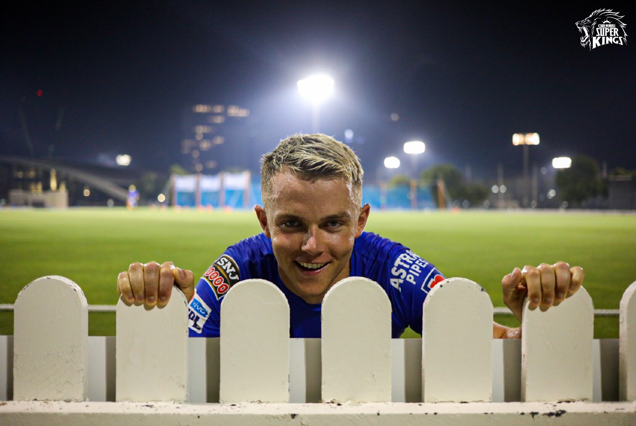 Sam Curran. Photo- CSK Twitter