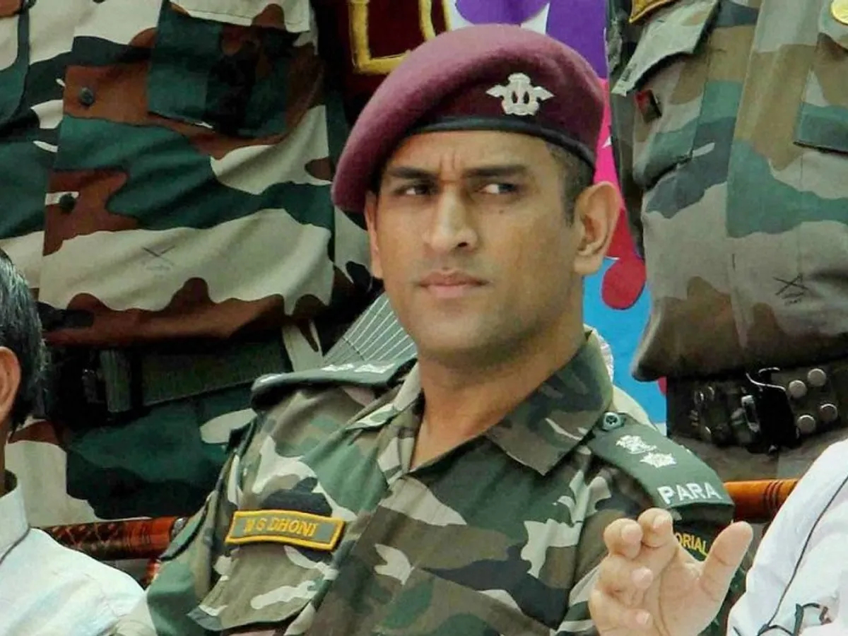 MS Dhoni Named In 15-Member Defence Ministry Panel On NCC. Photo- PTI