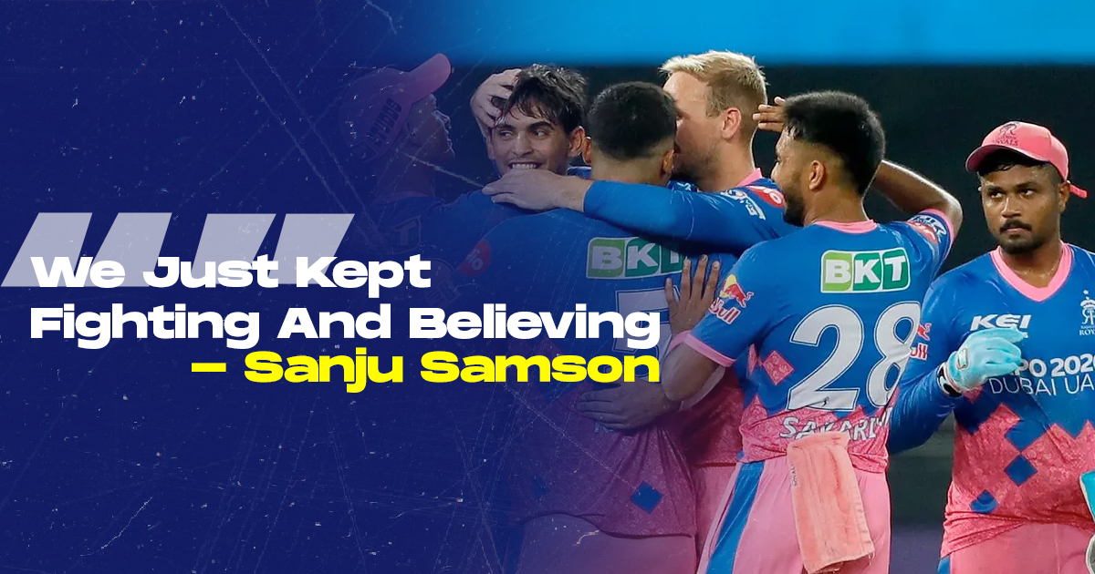 IPL 2021: We Just Kept Fighting And Believing, Says Sanju Samson After Victory Against PBKS