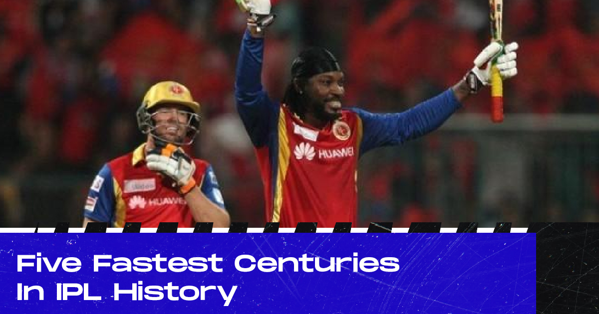 IPL 2021: Five Fastest Centuries In IPL History